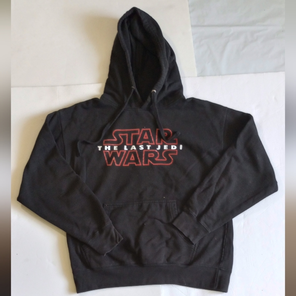 Star Wars The Last Jedi Heavy Hoody. Men's Large